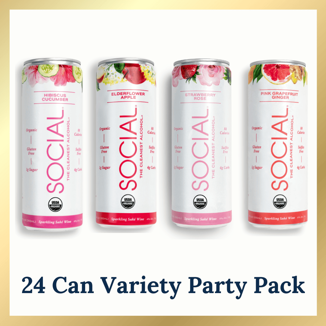 Organic Sparkling Wine Variety 24 Pk
