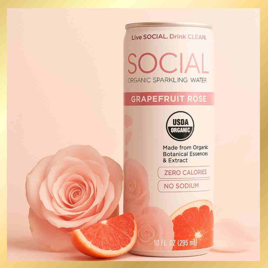 Grapefruit Rose Sparkling Water 24-Pack