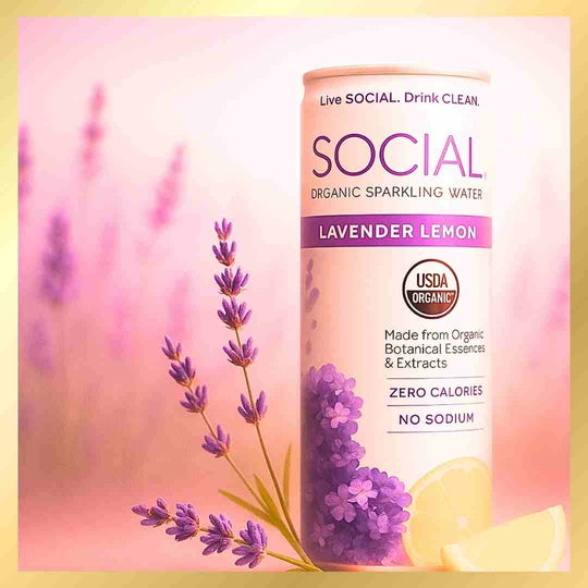 Lavender Lemon Sparkling Water 24-Pack