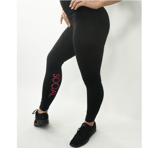 SOCIAL Leggings (Multiple Colors) - Social Sparkling Wine